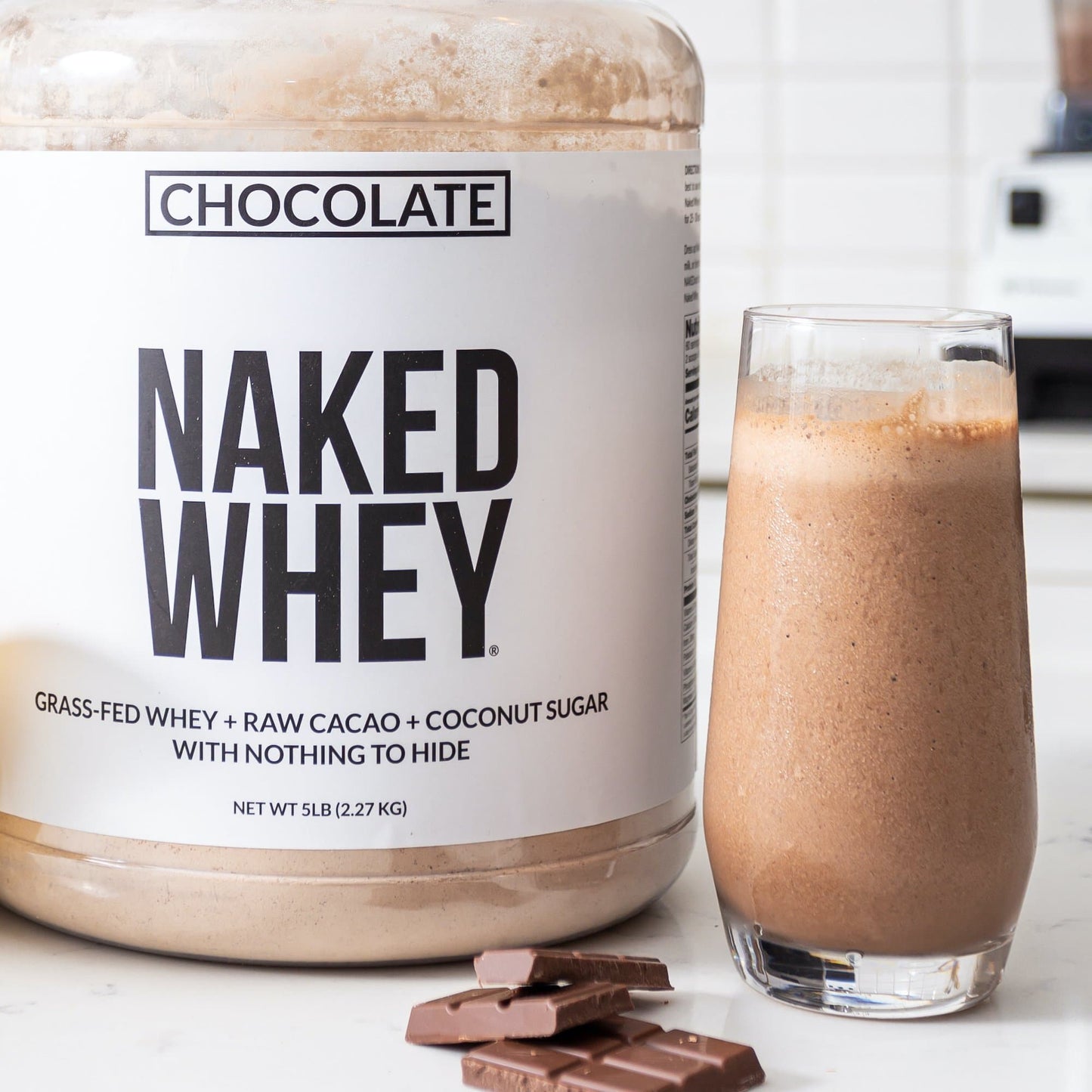 chocolate whey shake