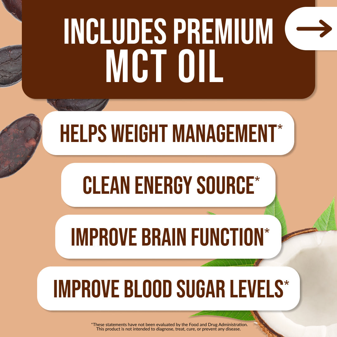 chocolate protein shakes mct oil