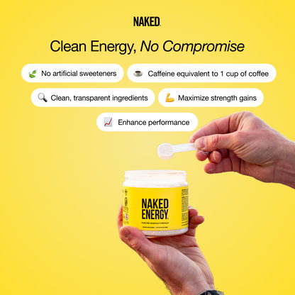 Citrus Pre Workout Supplement | Naked Energy - 30 Servings