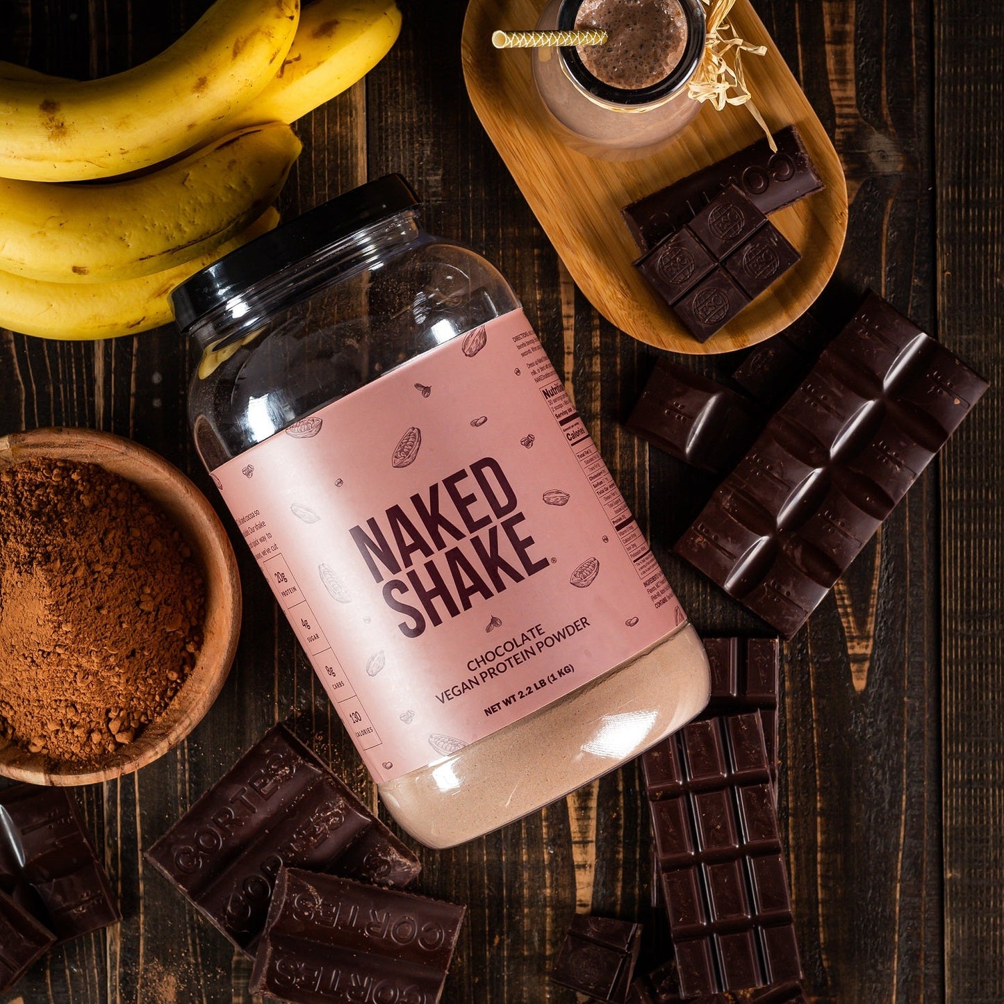 Chocolate Protein Shake | Naked Shake - 30 Servings